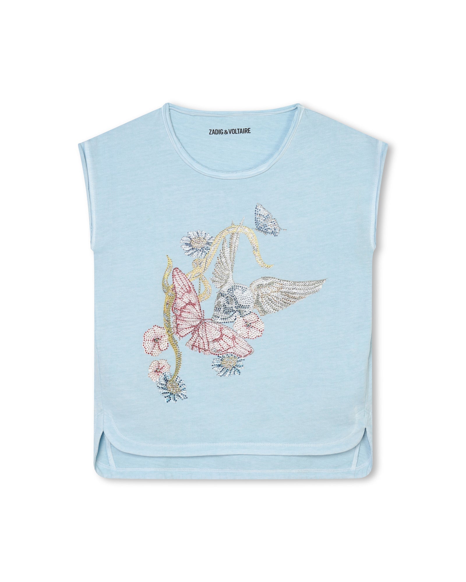 T-shirt with cotton illustration - Iceberg