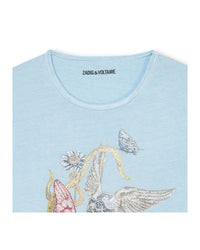 T-shirt with cotton illustration - Iceberg