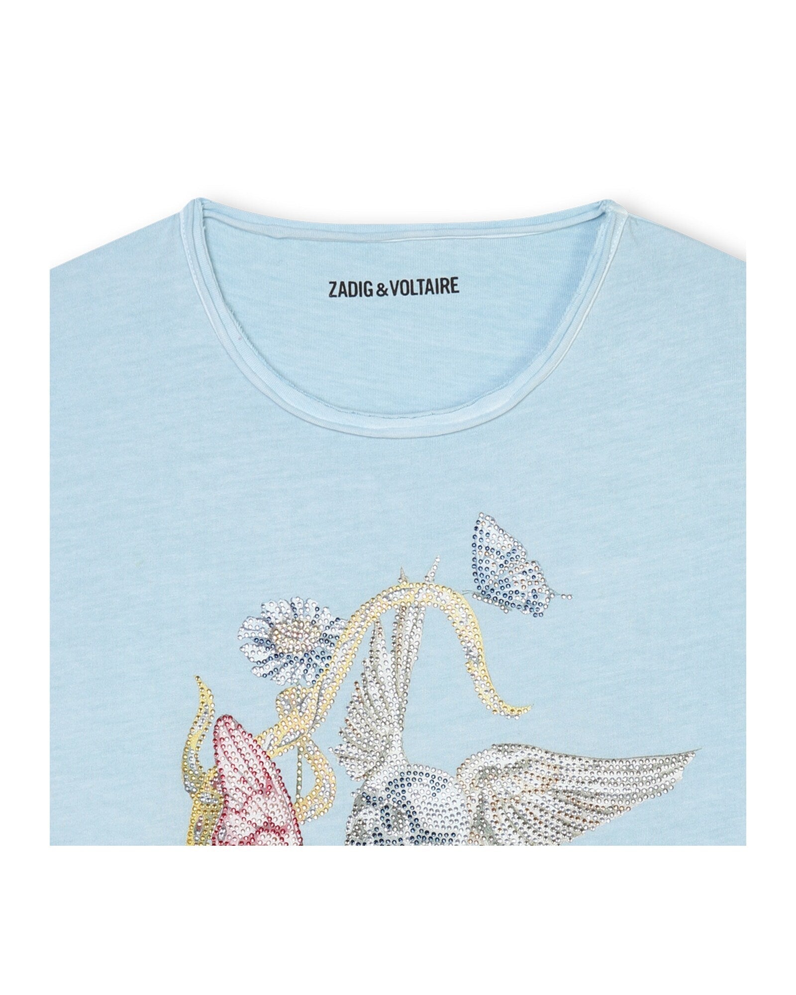 T-shirt with cotton illustration - Iceberg
