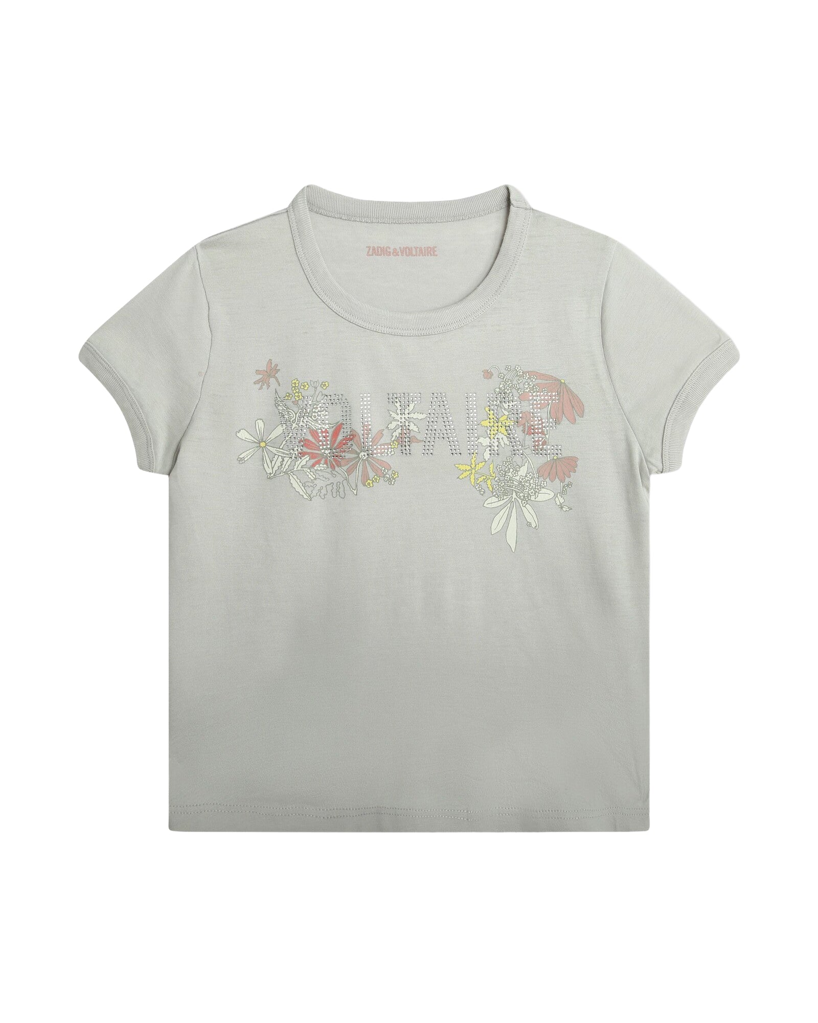 T-shirt avec illustration en coton - Brouillard