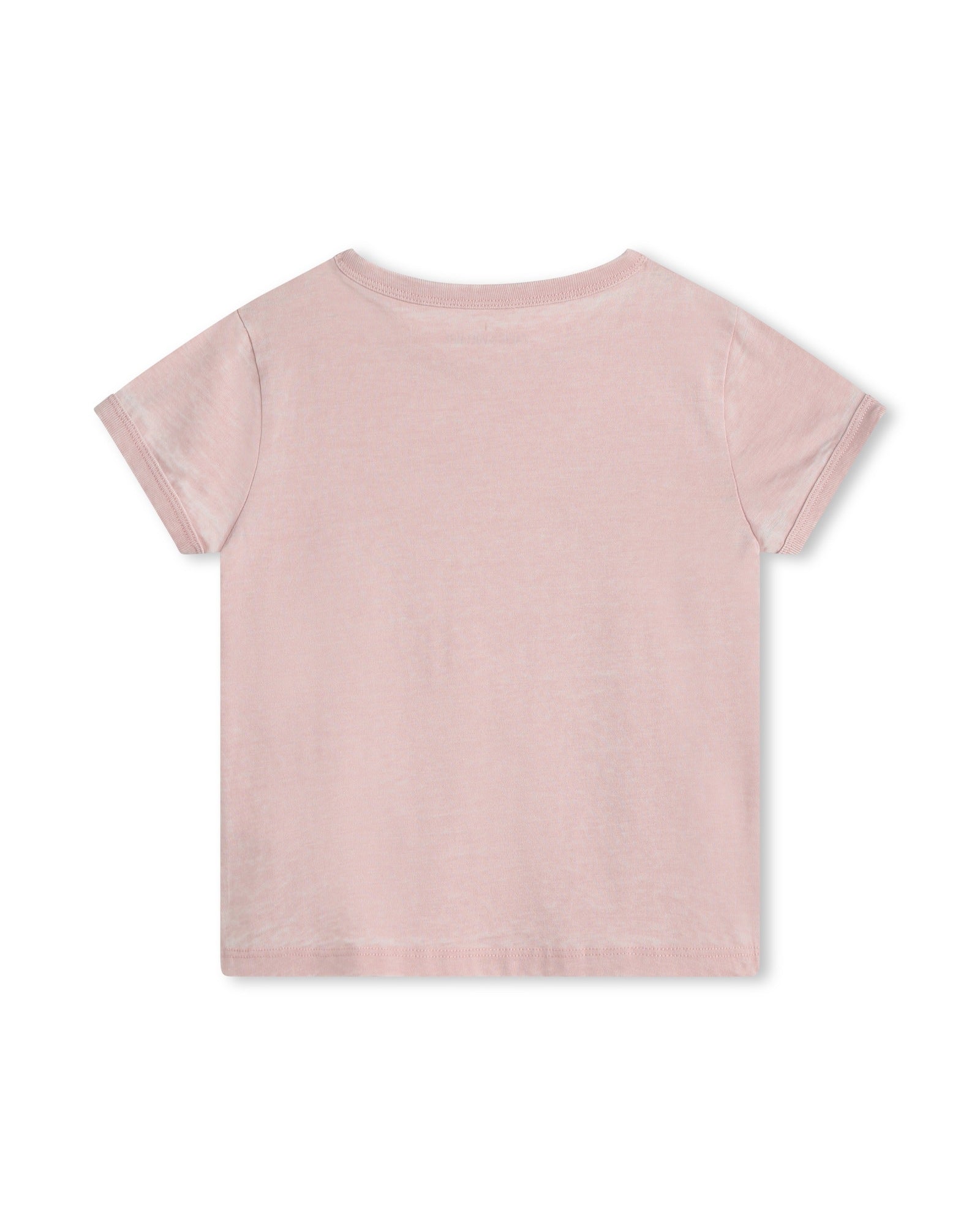 T-shirt avec illustration en coton - Taupe Pink