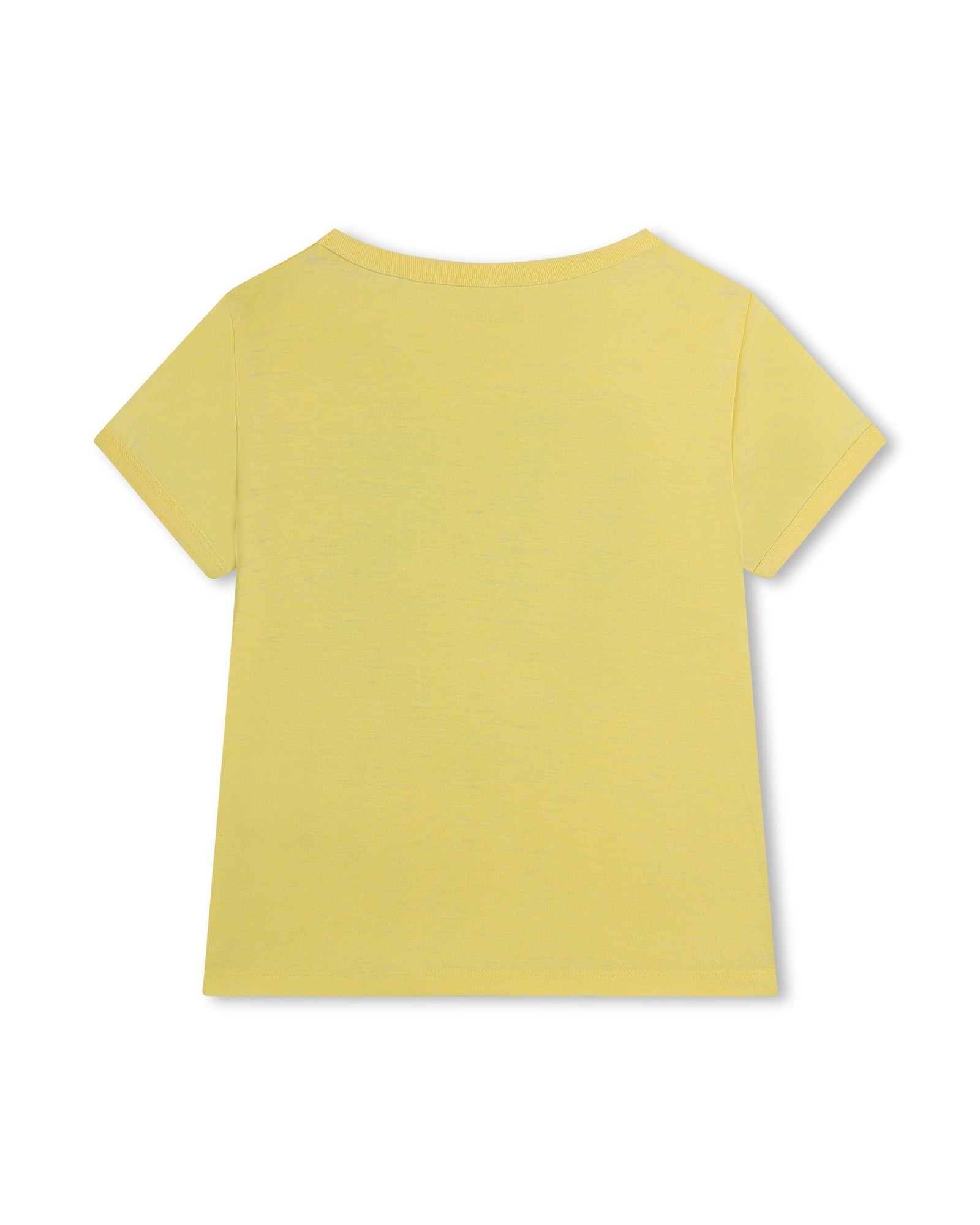 T-shirt avec illustration - Moutarde