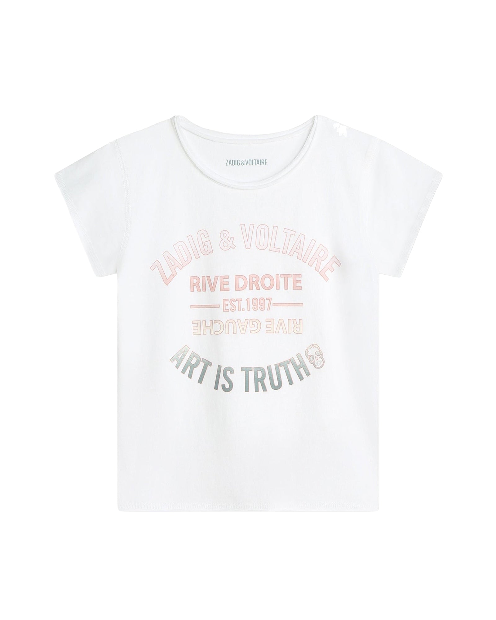 T-shirt with cotton illustration - White