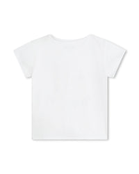 T-shirt with cotton illustration - White