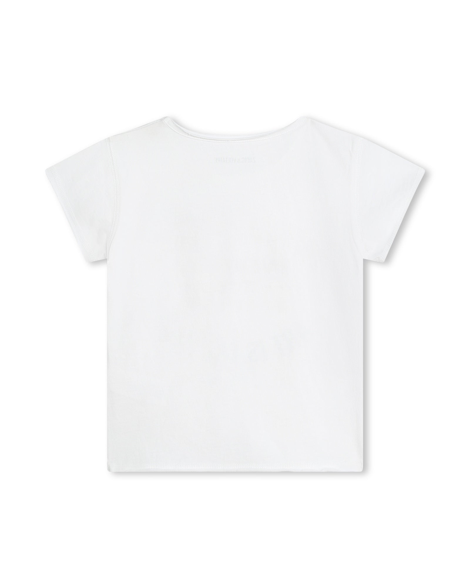 T-shirt with cotton illustration - White