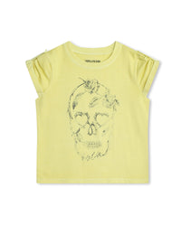 T-shirt with illustration - Jaune Tendre