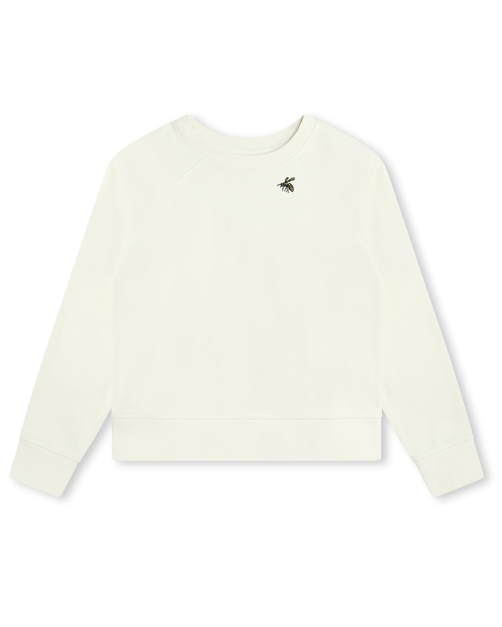 Sweatshirt en molleton - Crème