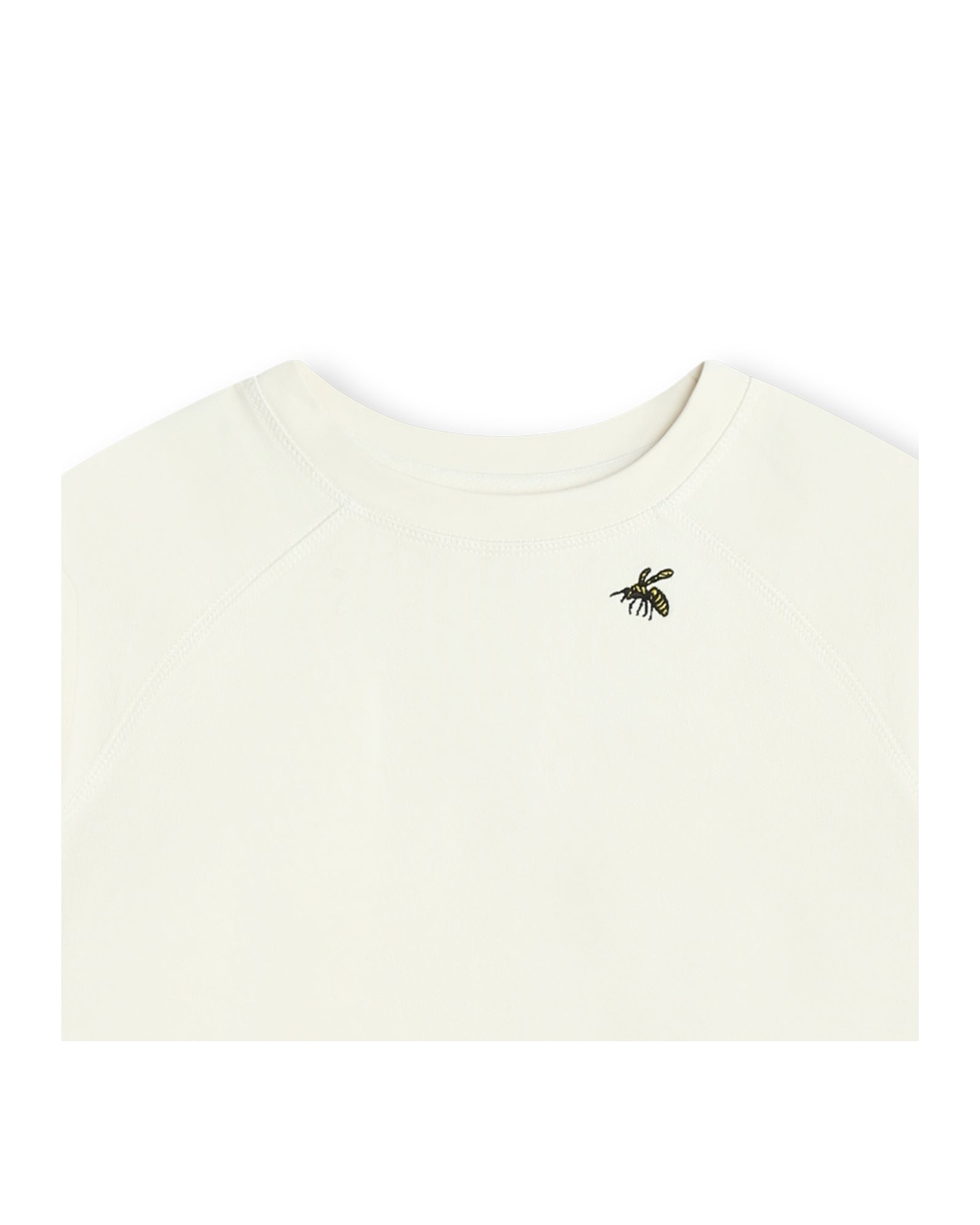 Sweatshirt en molleton - Crème