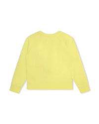 Sweatshirt en molleton - Jaune Tendre