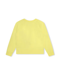 Sweatshirt en molleton - Jaune Tendre