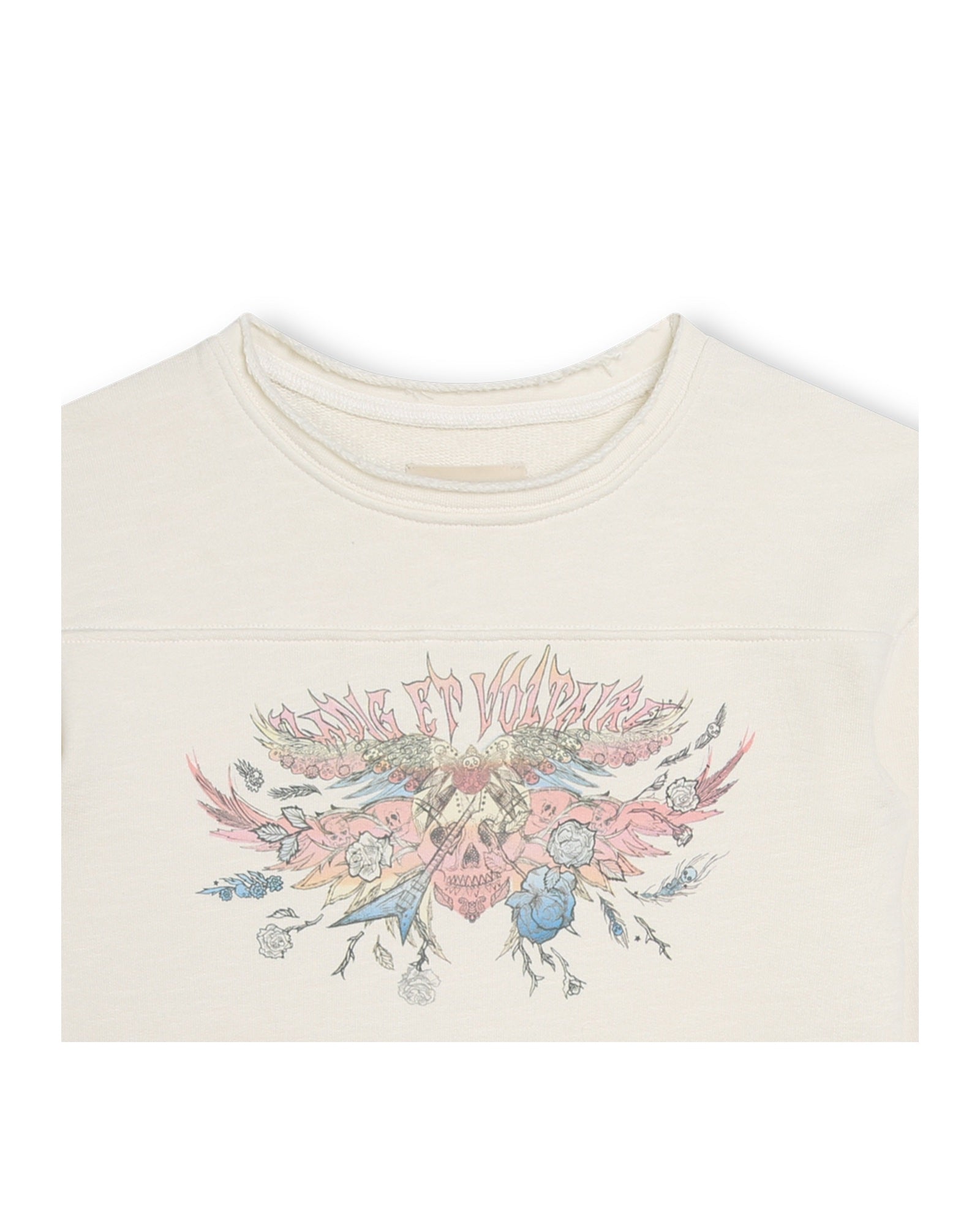 Sweatshirt en molleton - Porcelaine