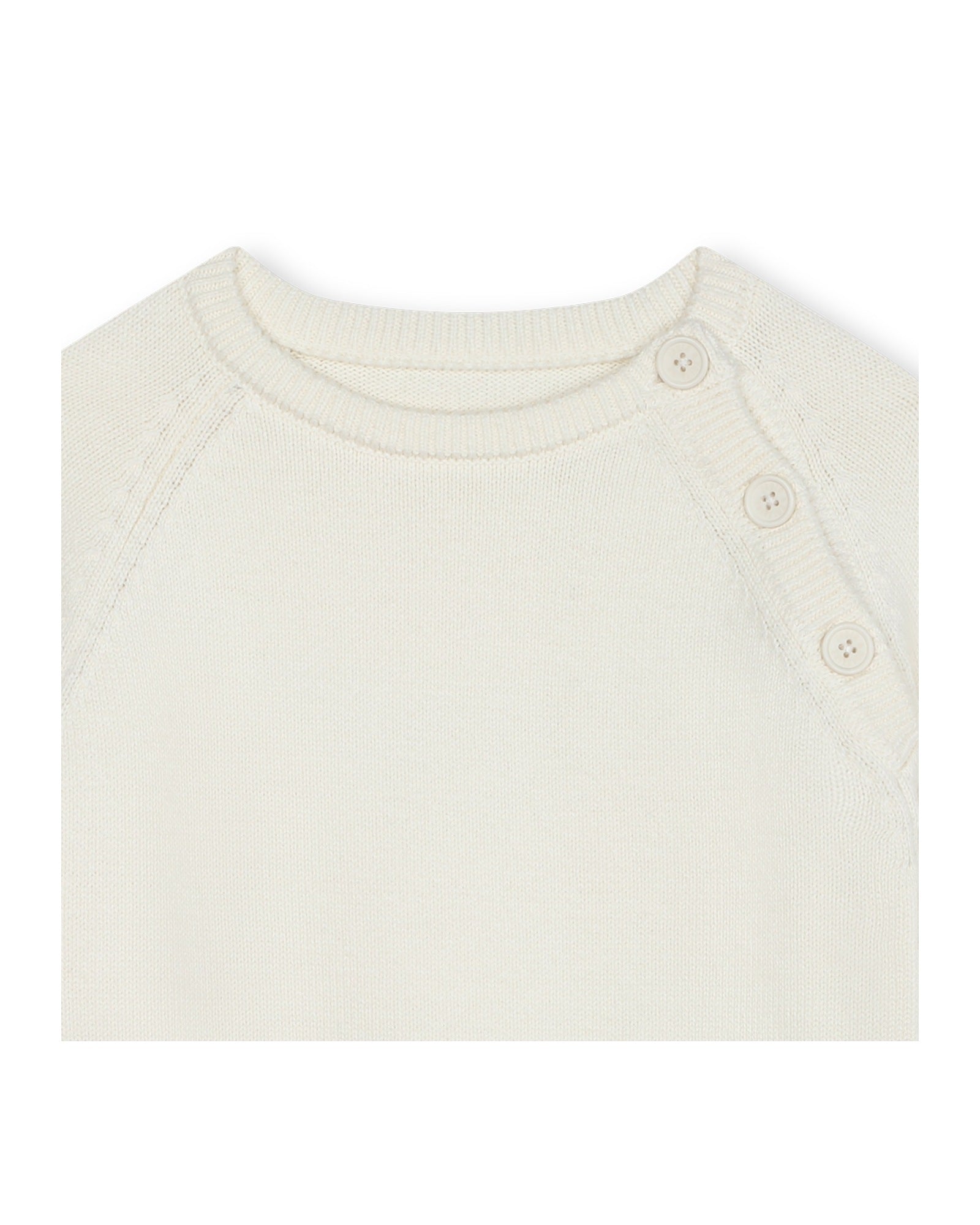 Pull en tricot - Creme