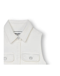 Combinaison en coton - Blanc