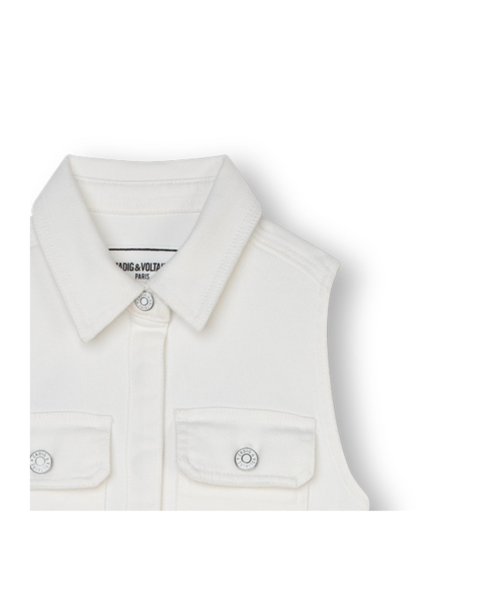 Combinaison en coton - Blanc