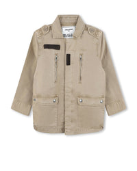 Veste militaire en sergé - Chino Beige