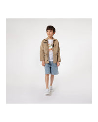 Veste militaire en sergé - Chino Beige