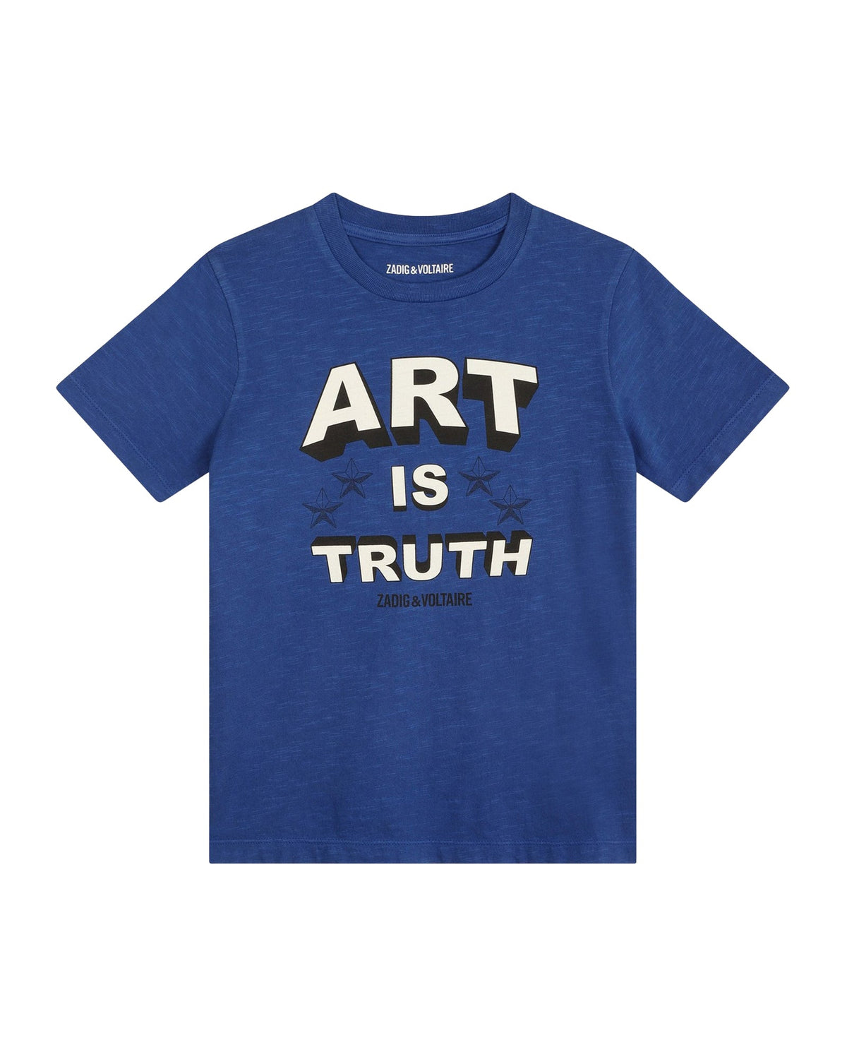 T-shirt avec illustration - Bleu Klein
