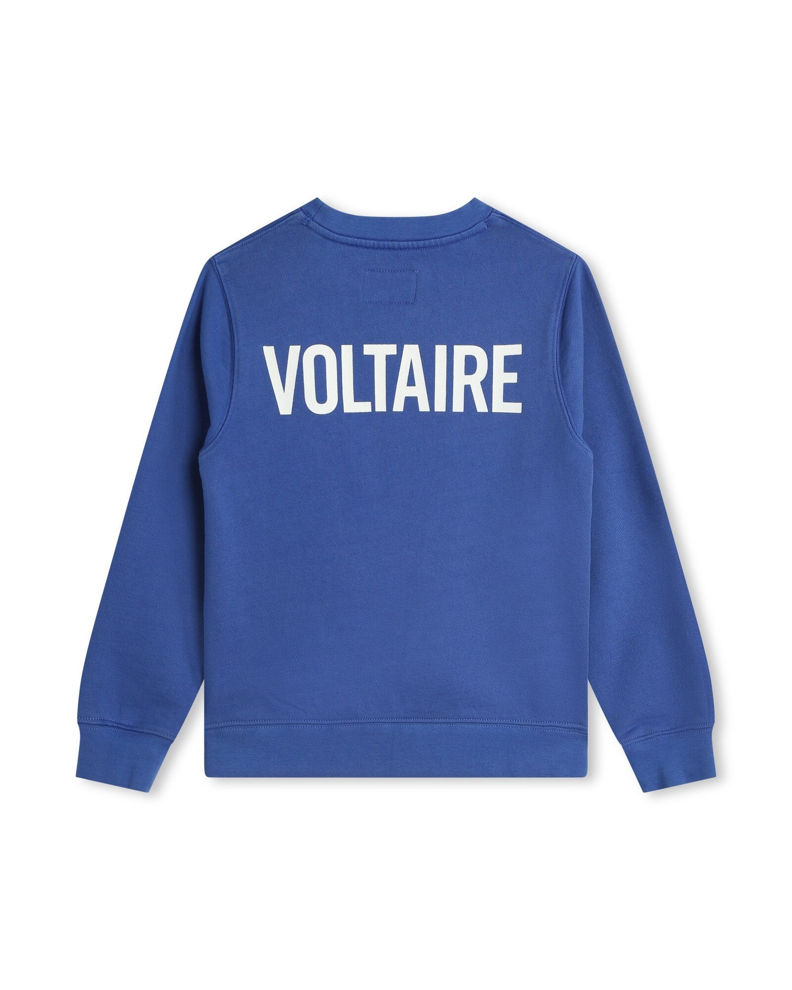Sweatshirt en molleton - Bleu Klein