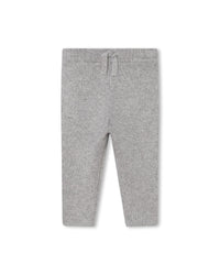 Ensemble pull et pantalon en tricot - Creme