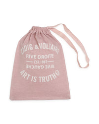 Cotton button fastening jumpsuit - Taupe Pink
