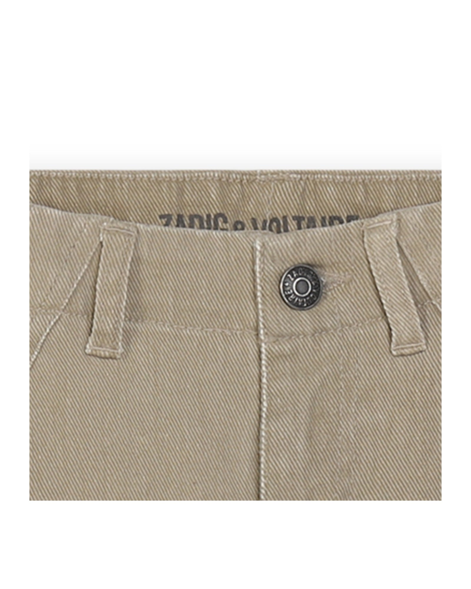 Pantalon en sergé - Chino Beige
