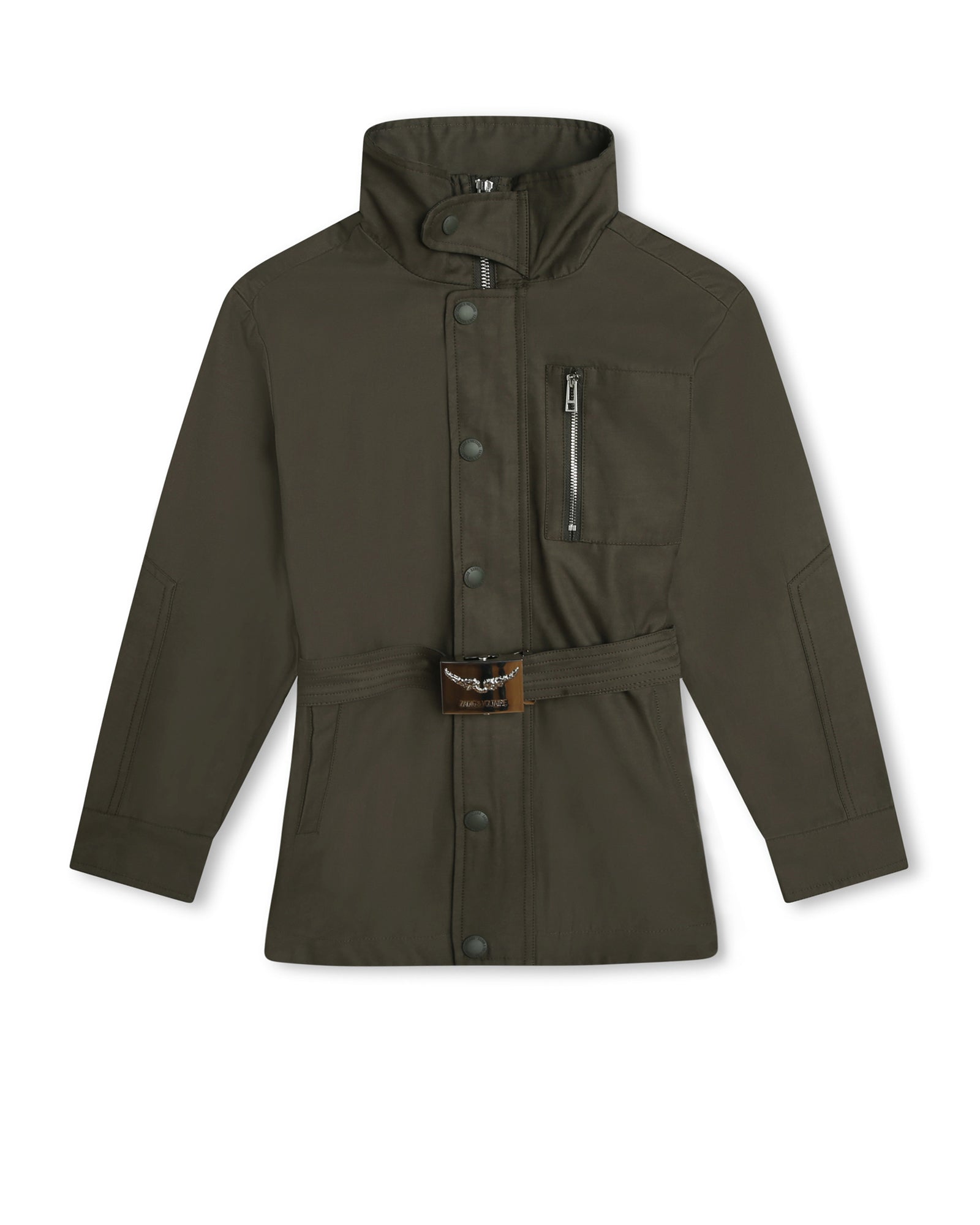 Parka à col montant - Dark Khaki