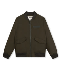 Bomber à fermeture zippée - Dark Khaki