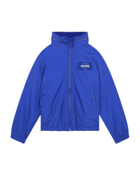 Veste à capuche inversée - Bleu Klein