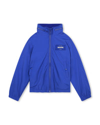 Veste à capuche inversée - Bleu Klein