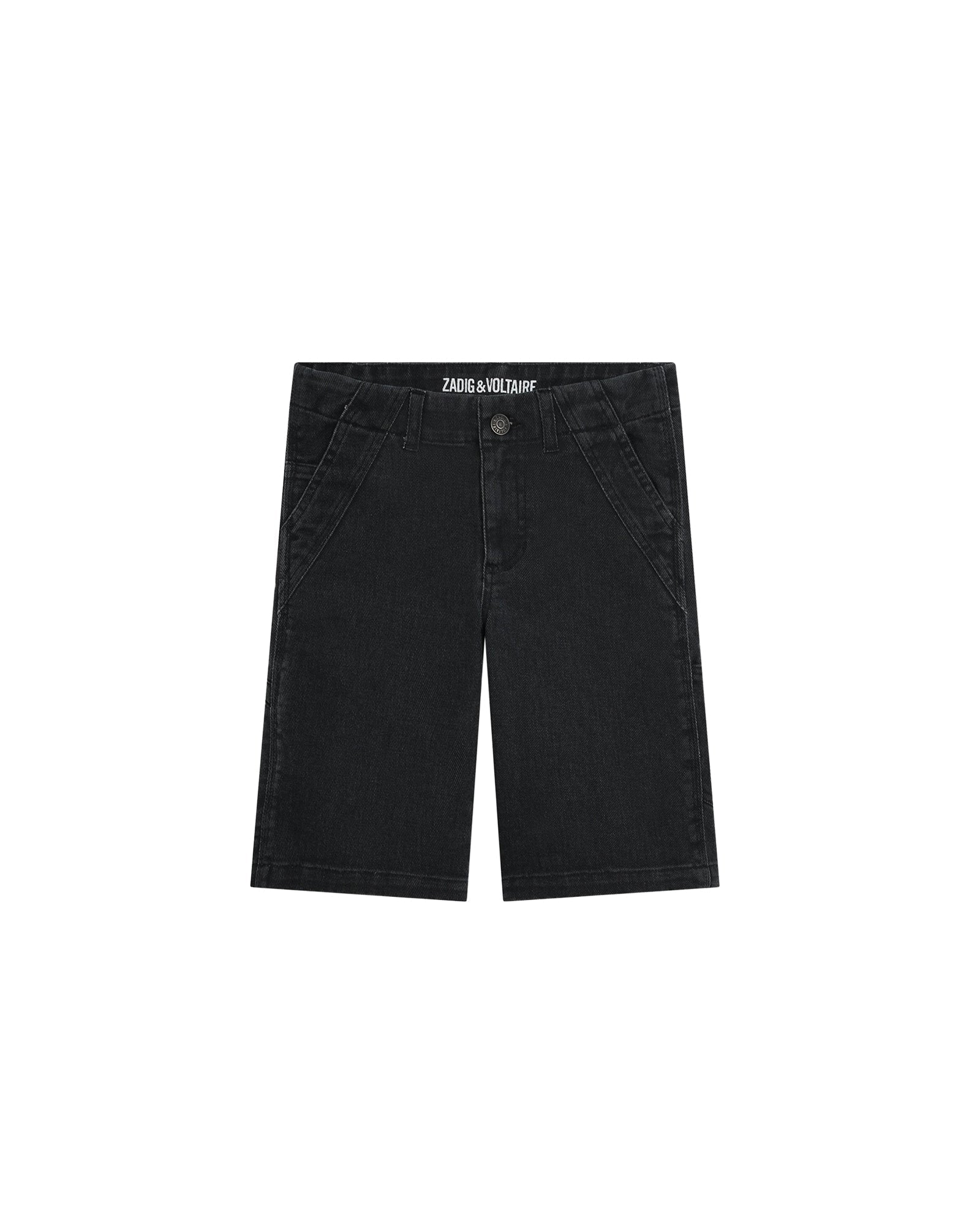 Bermuda en coton - Black