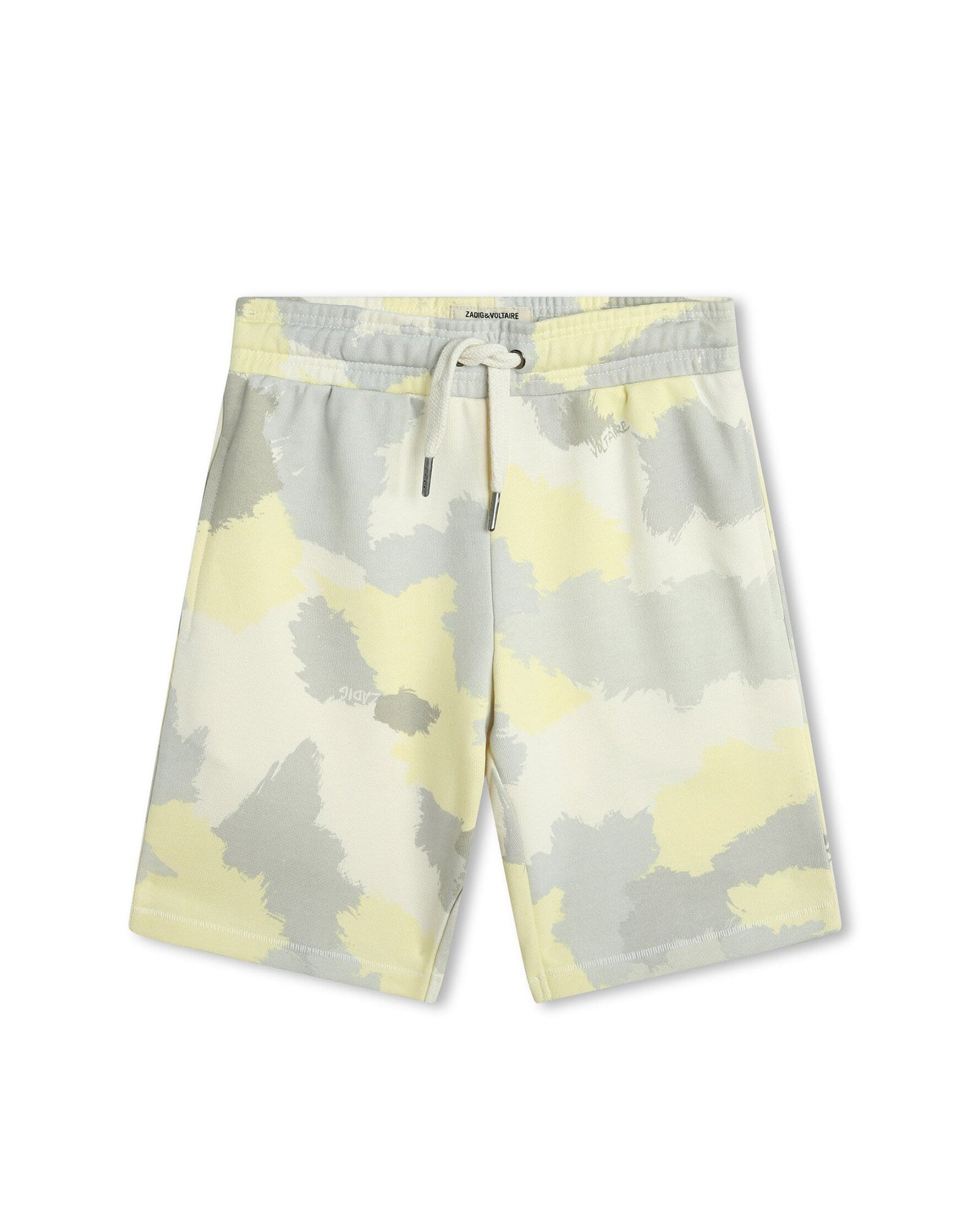 Bermuda en molleton - Creme
