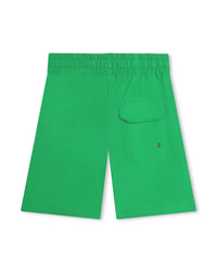 Swimming shorts with elasticated waistband - Acid Green