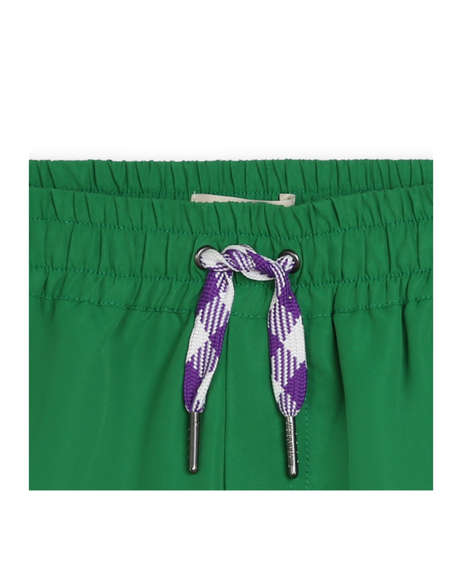 Swimming shorts with elasticated waistband - Acid Green