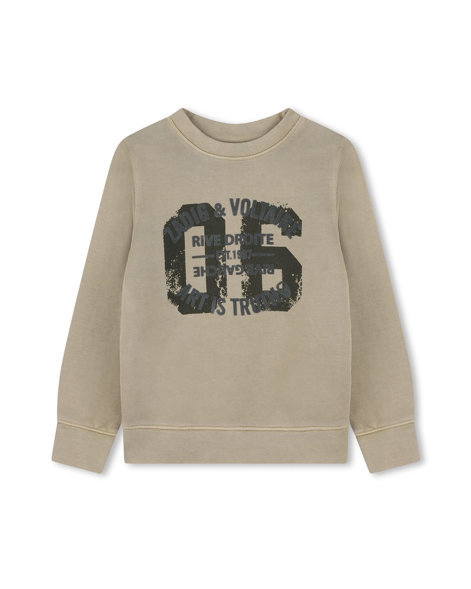 Sweatshirt en molleton - Chino Beige