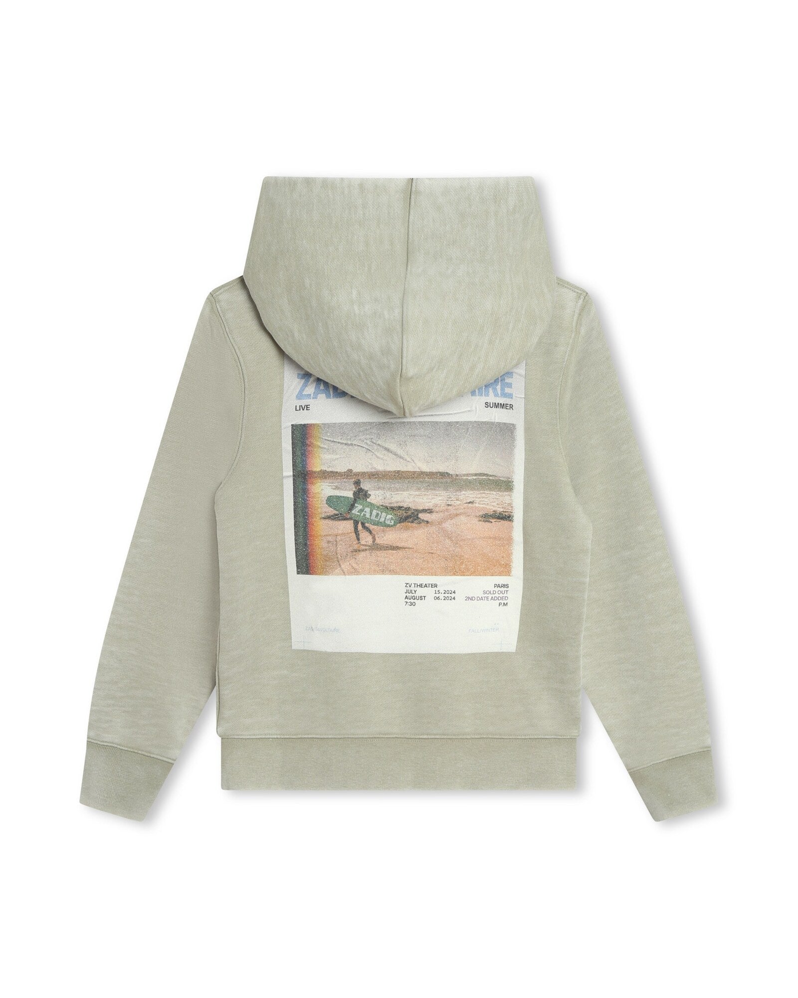 Cotton hoodie - Trellis