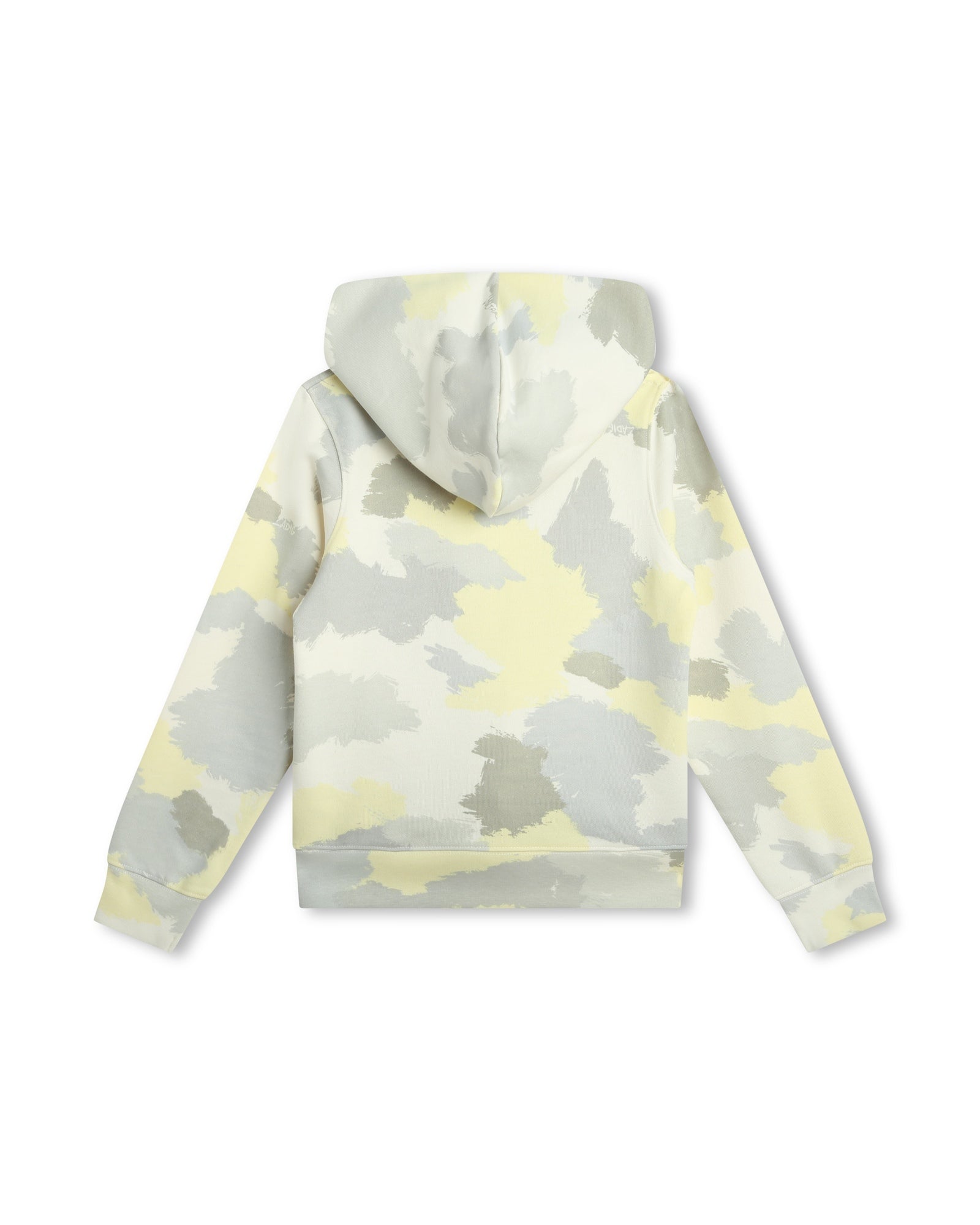 Cardigan à capuche en molleton - Creme