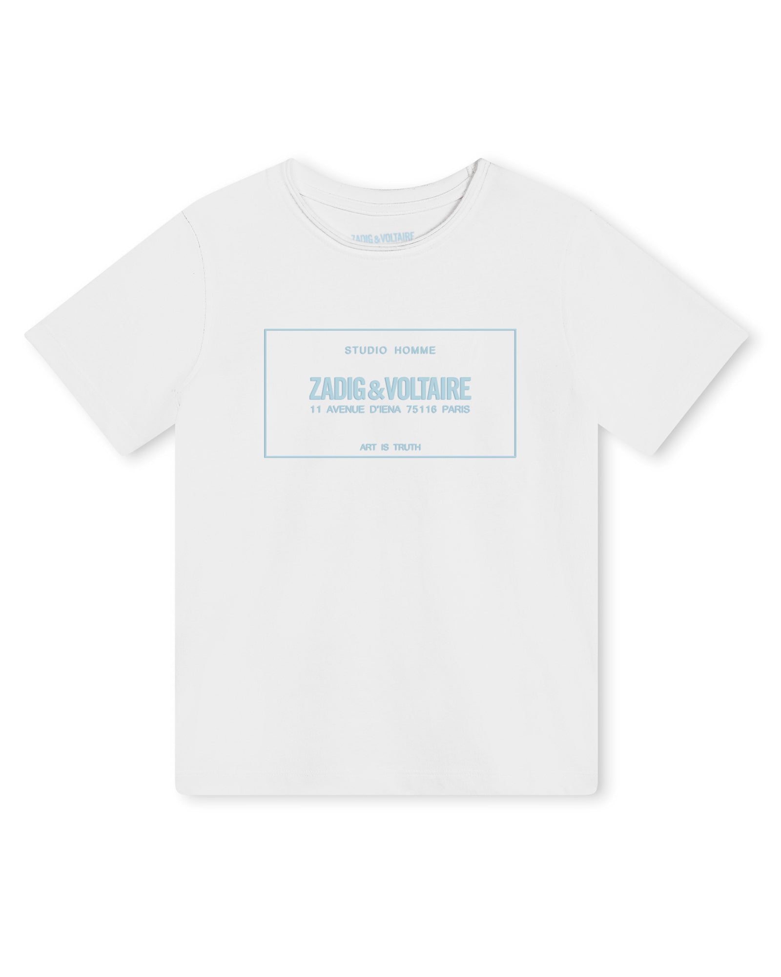 T-shirt avec illustration en coton - Blanc