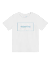 T-shirt avec illustration en coton - Blanc