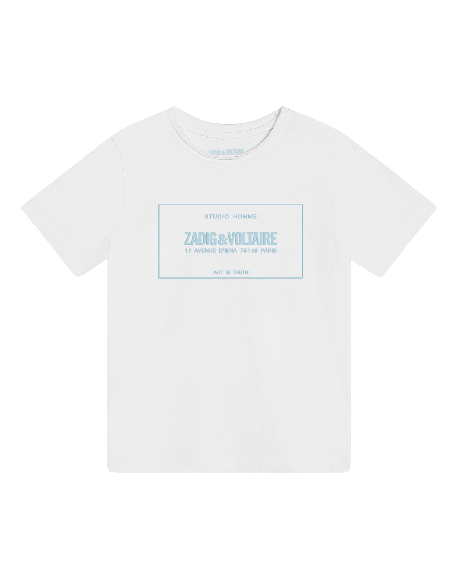 T-shirt avec illustration en coton - Blanc