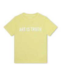 T-shirt avec illustration - Jaune Tendre