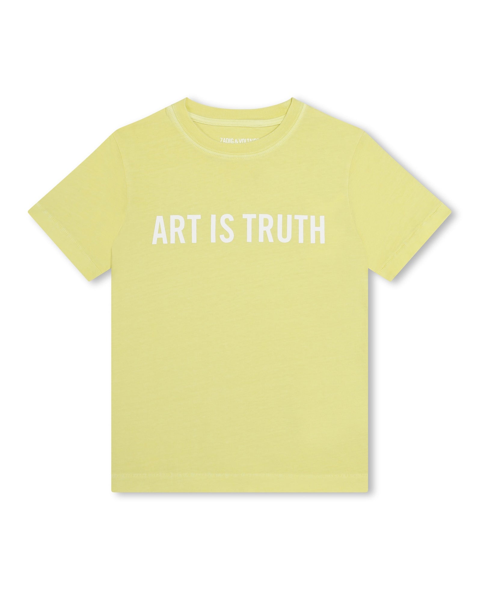 T-shirt avec illustration - Jaune Tendre