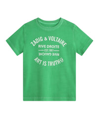 T-shirt avec illustration - Acid Green