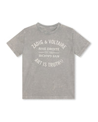 T-shirt avec illustration - Brouillard