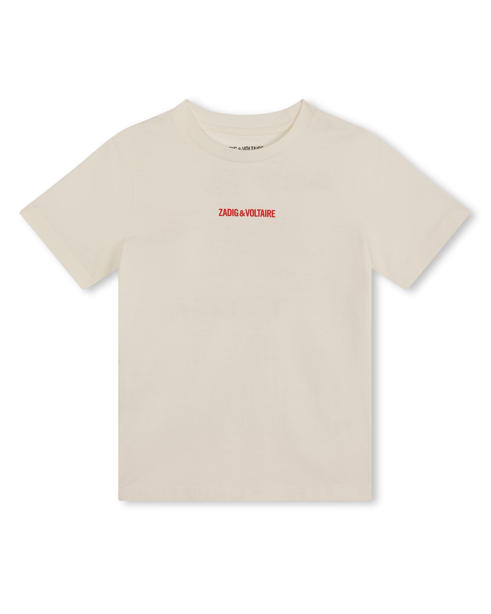 T-shirt avec illustration en coton - Crème
