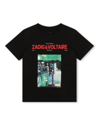 T-shirt avec illustration - Black