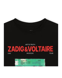 T-shirt avec illustration - Black