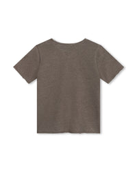 T-shirt avec broderie - Dark Khaki