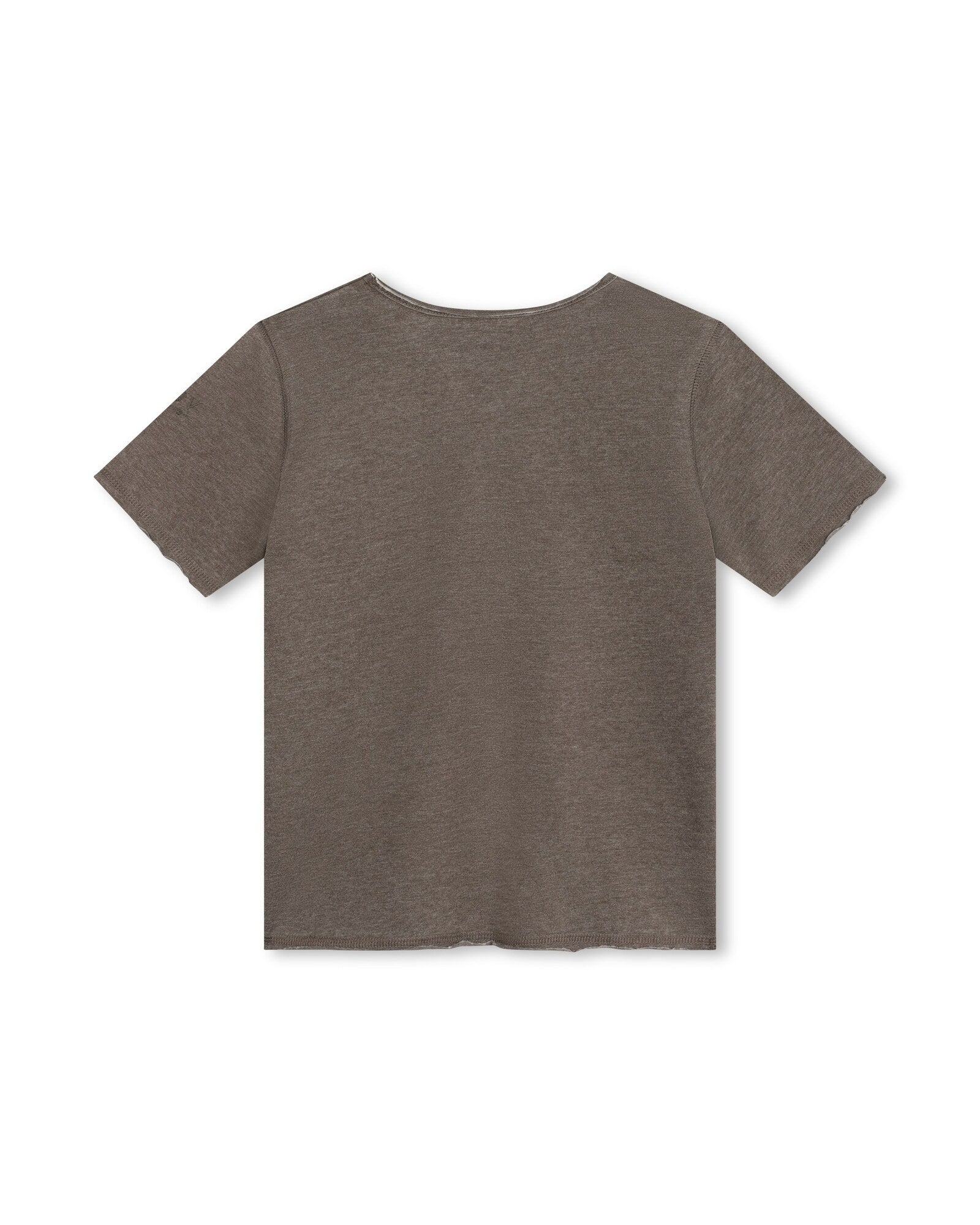 T-shirt avec broderie - Dark Khaki