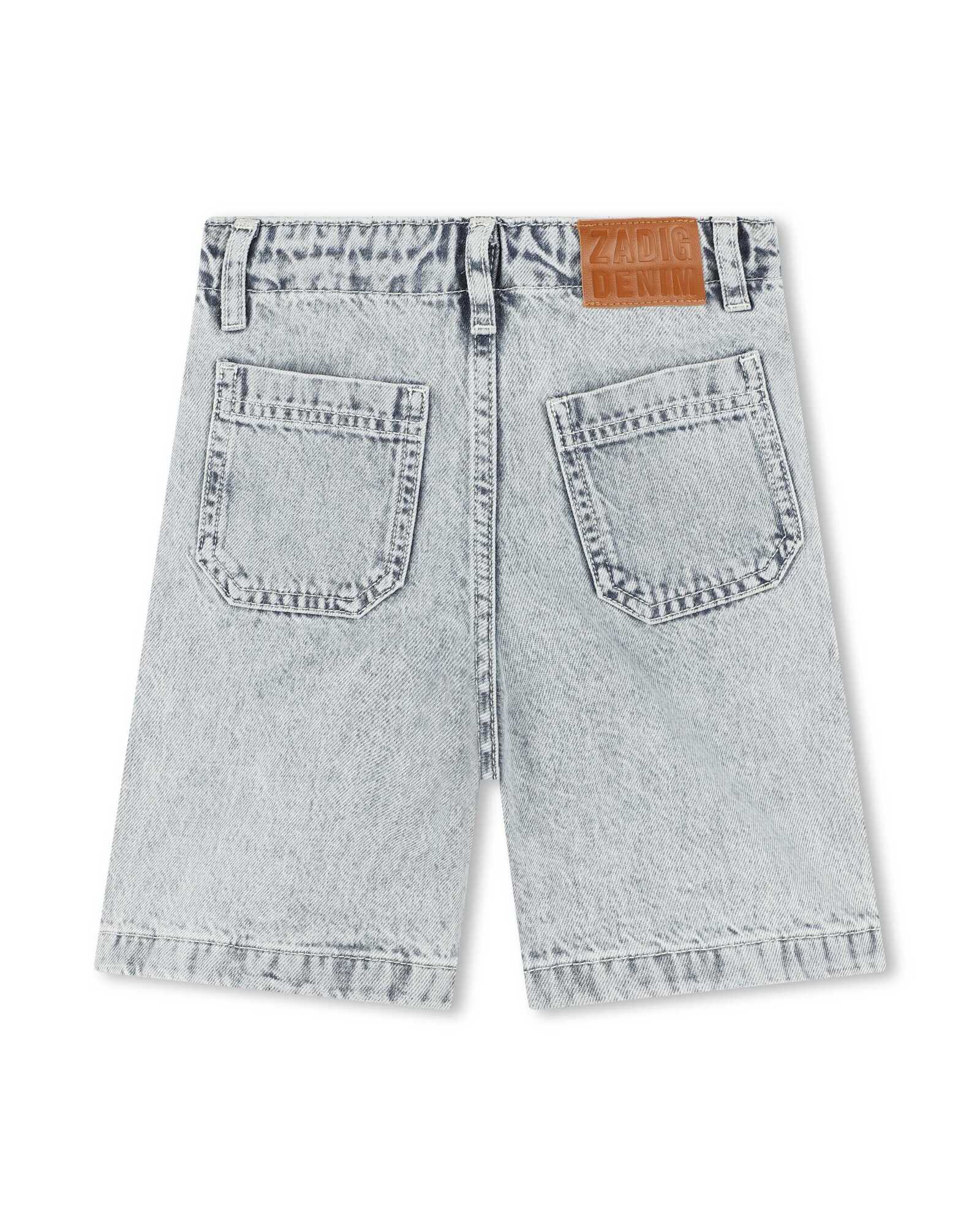 Denim Bermuda shorts - Bleach