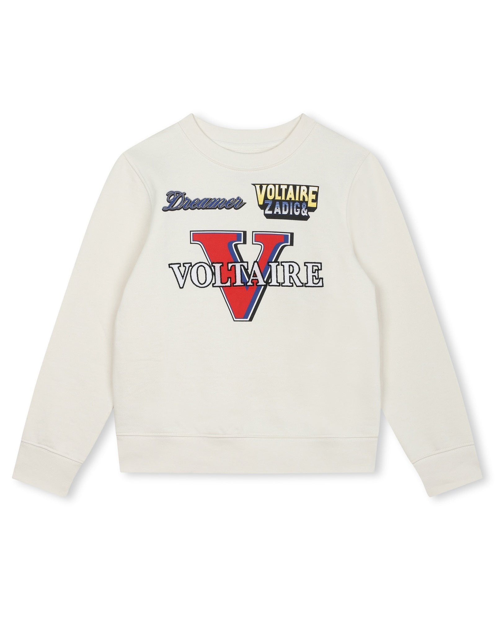 Sweatshirt en molleton - Creme